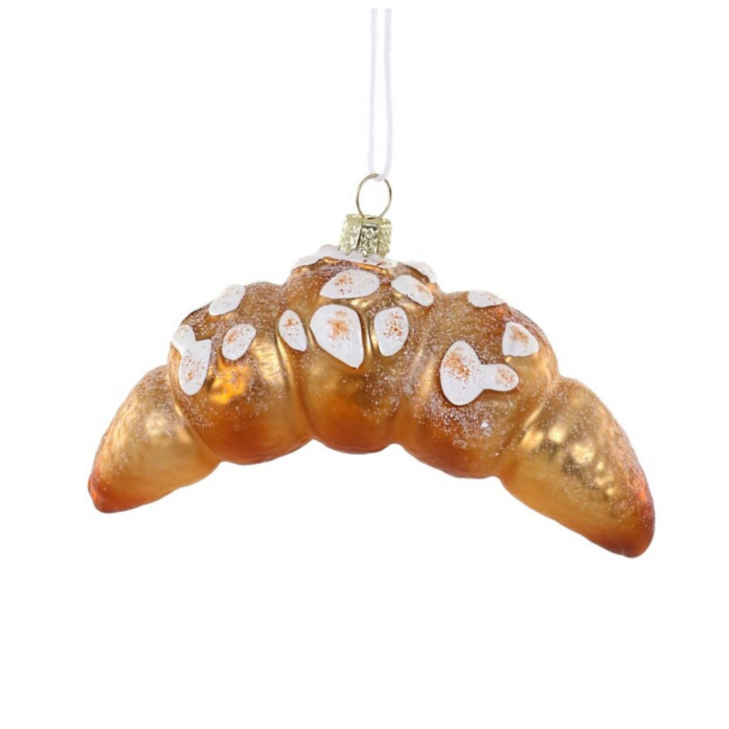 Almond Croissant Ornament