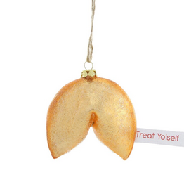 Treat Yo Self Fortune Cookie Ornament