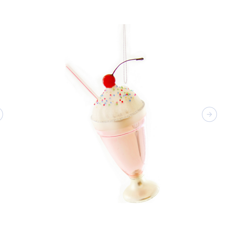 Tall Milkshake Ornament