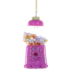 Guilded Gumball Machine Ornament