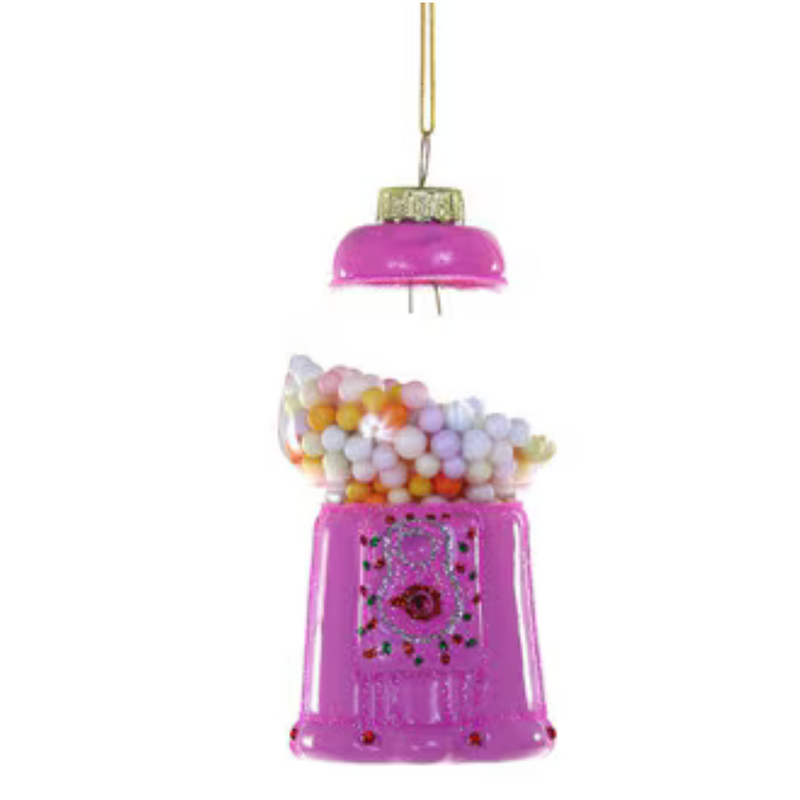 Guilded Gumball Machine Ornament