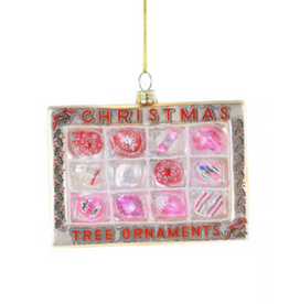 Vintage Pink Ornaments