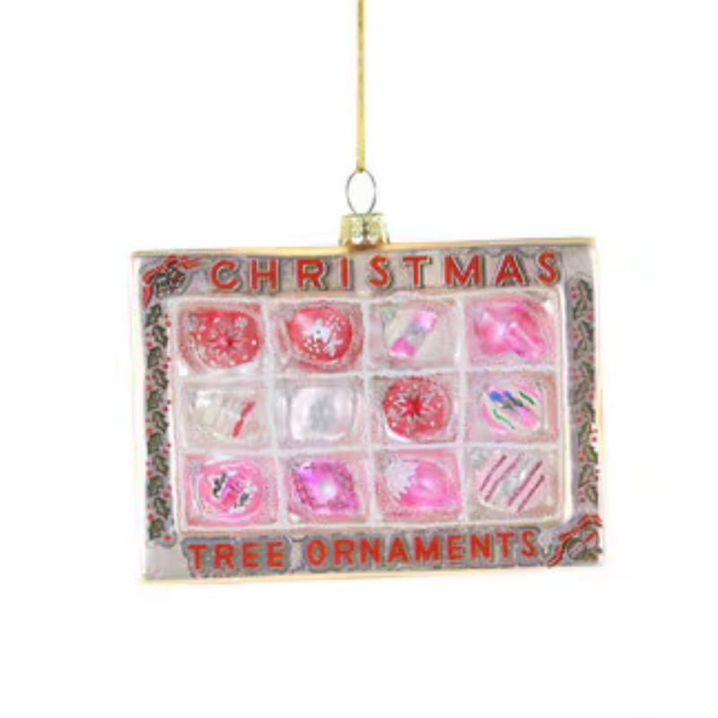 Vintage Pink Ornaments