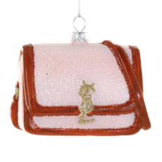 Bag with Leather Trim Ornament