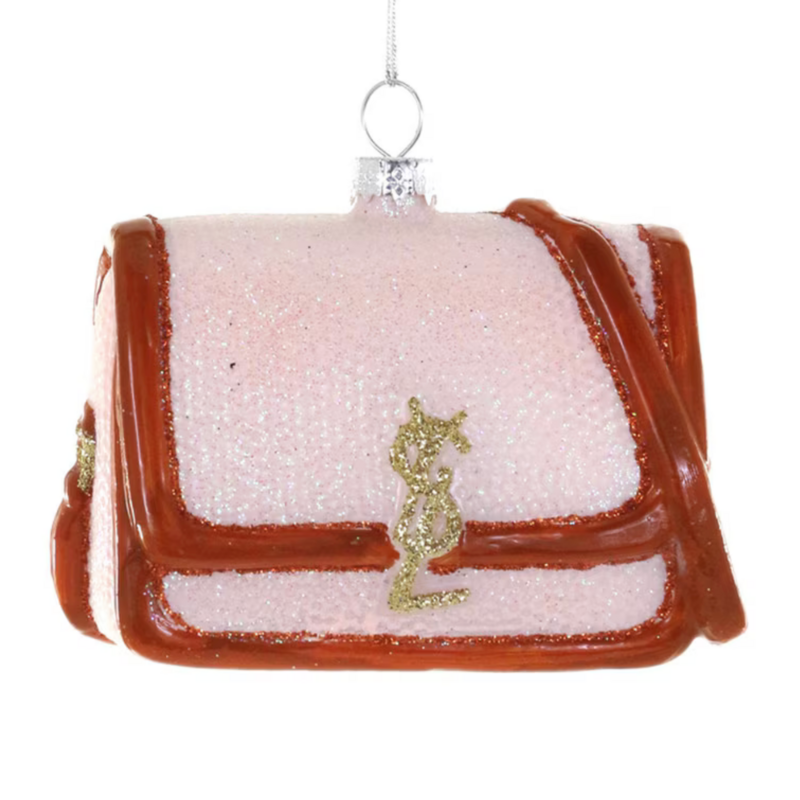 Bag with Leather Trim Ornament