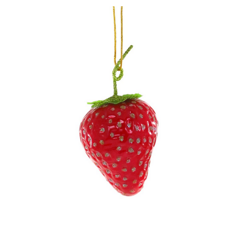Fresh Strawberry Ornament