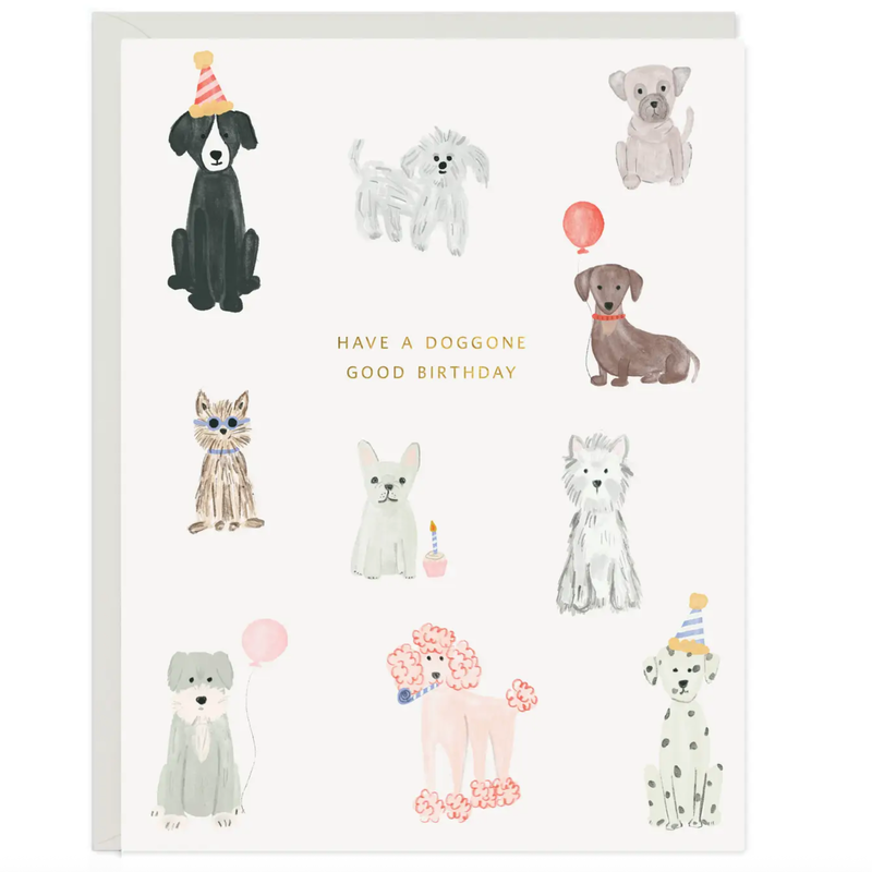 Doggone Birthday Card
