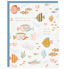 Fish In Sea Card