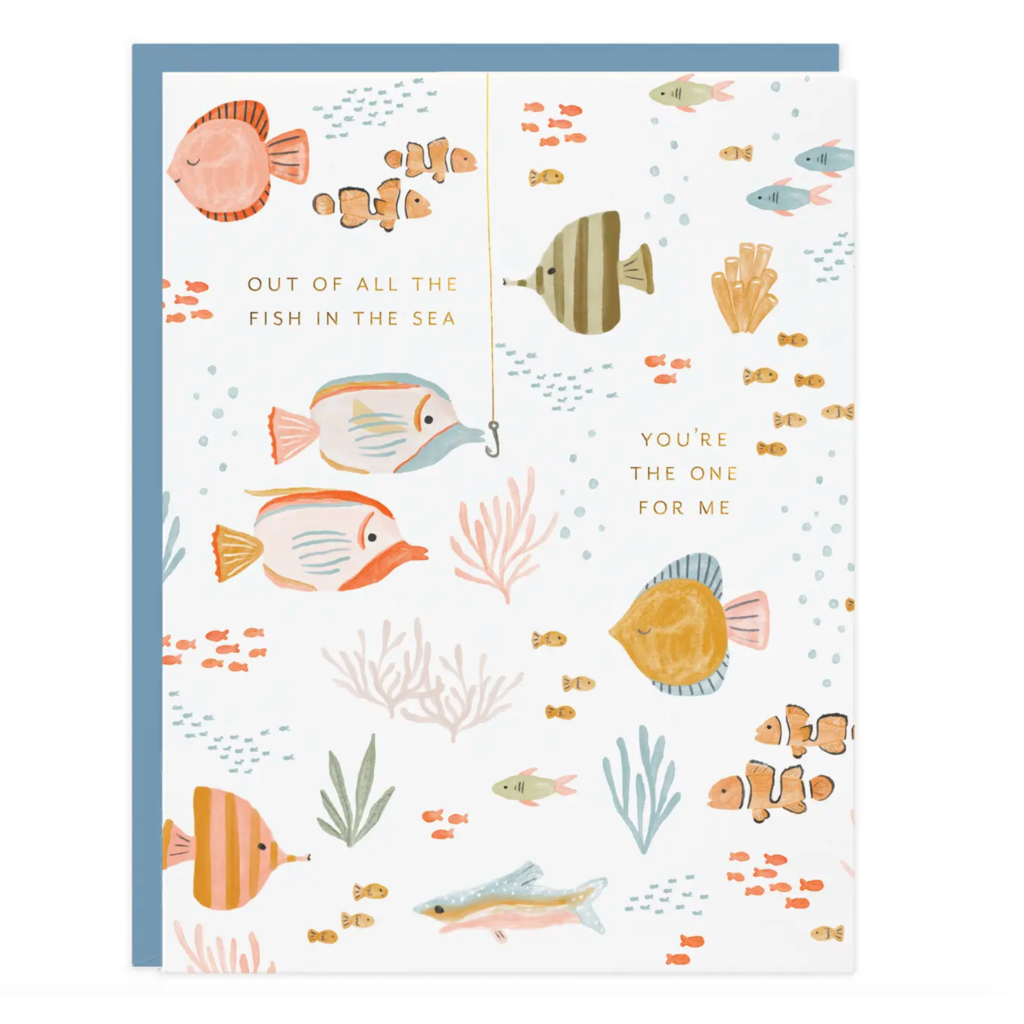 Fish In Sea Card