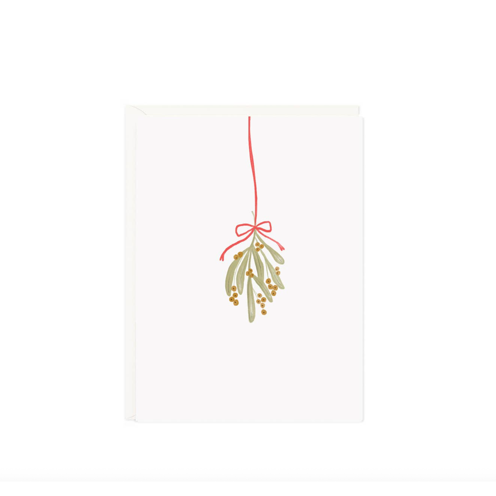 Mistletoe Mini Card Boxed Set of 6