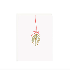 Mistletoe Mini Card Boxed Set of 6