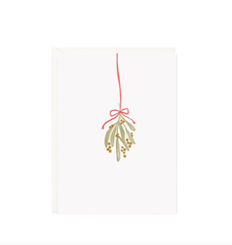 Mistletoe Mini Card Boxed Set of 6