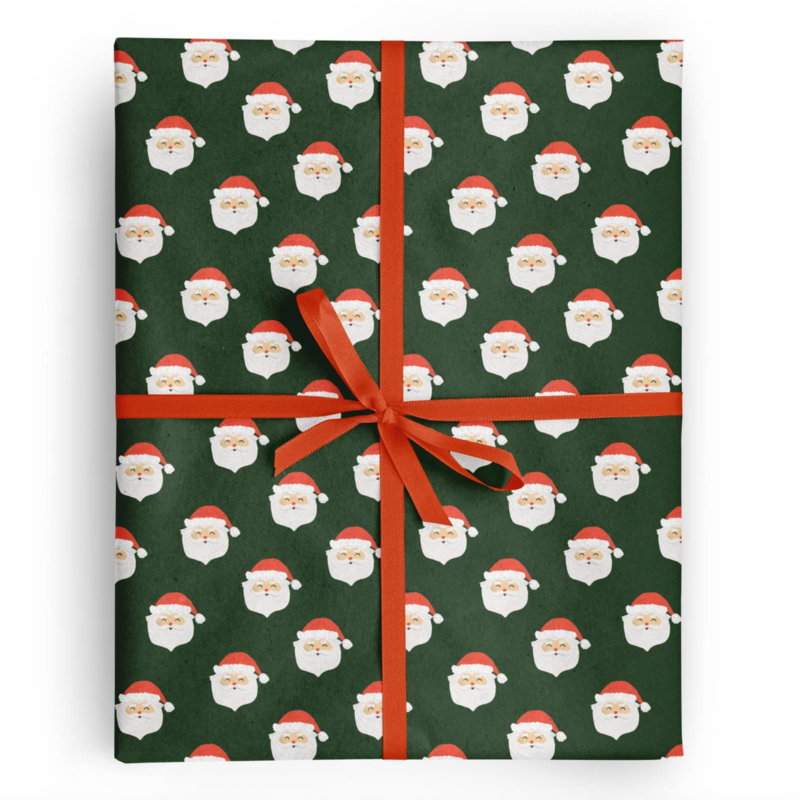 Santa Gift Wrap Roll