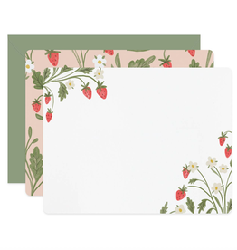 Strawberry Flat Notes Boxed Set of 6