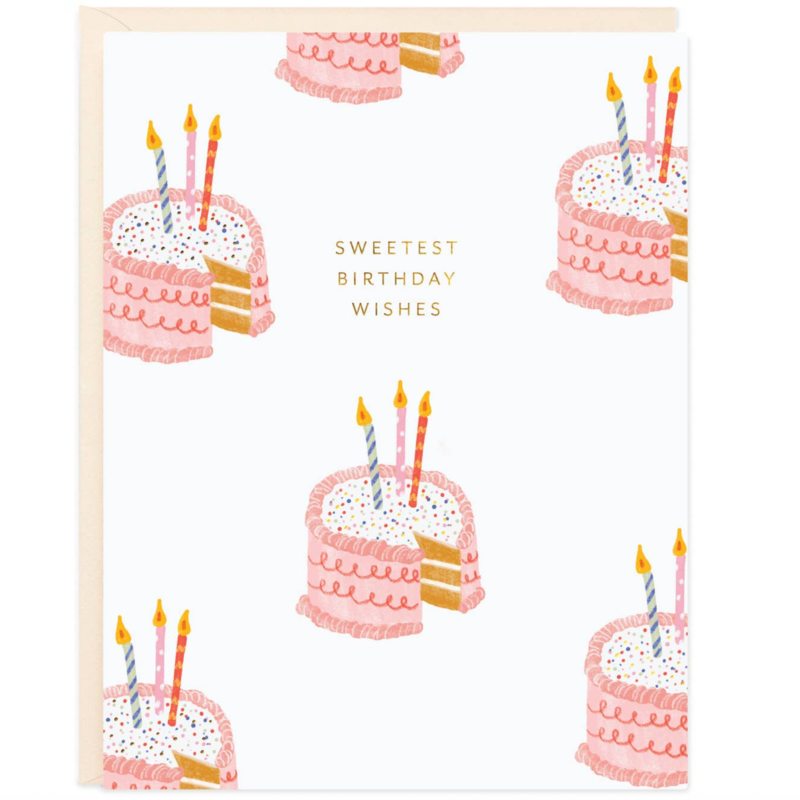 Sweetest Birthday Cake Card