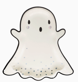 Boo Ghost Shaped Paper Plate