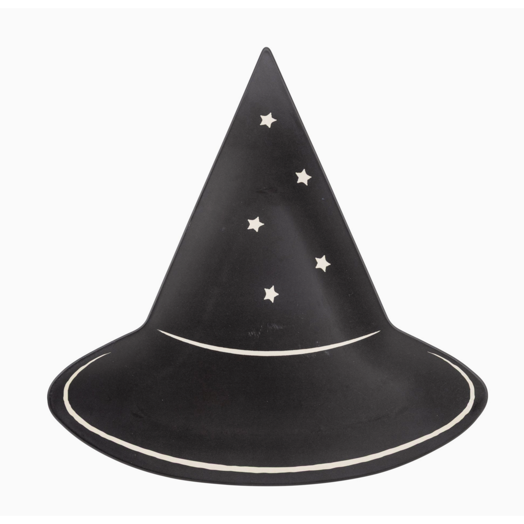 Witch Hat Bamboo Plate