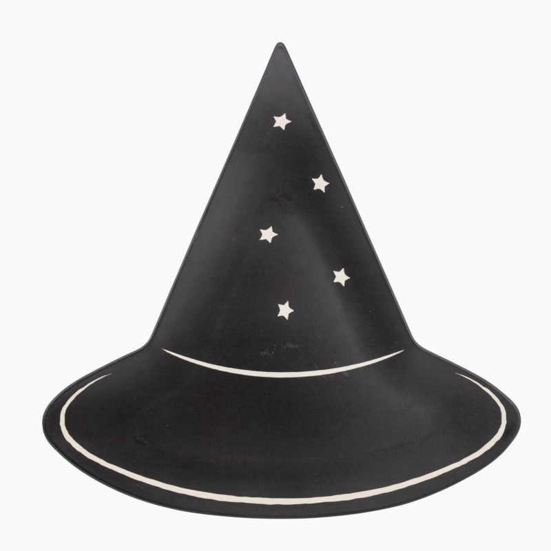 Witch Hat Bamboo Plate