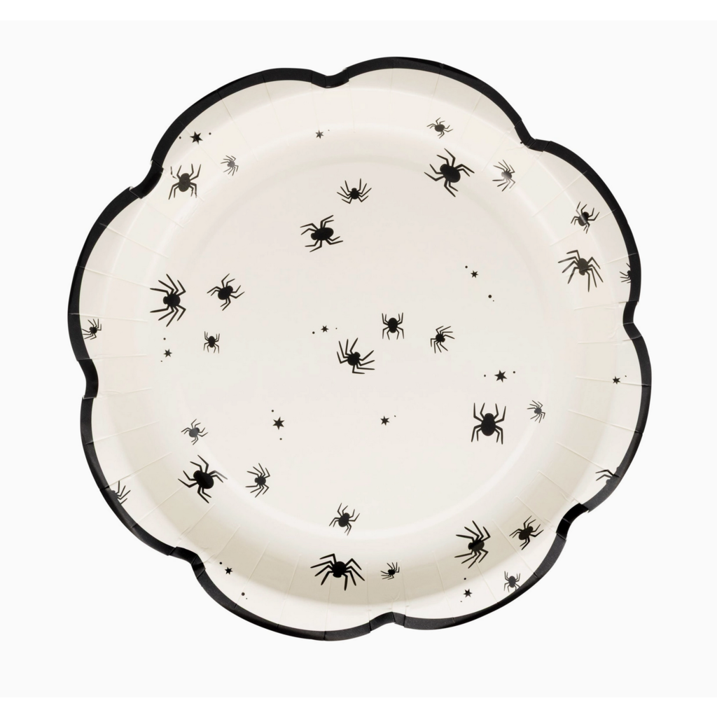 Tiny Spider Paper Plate
