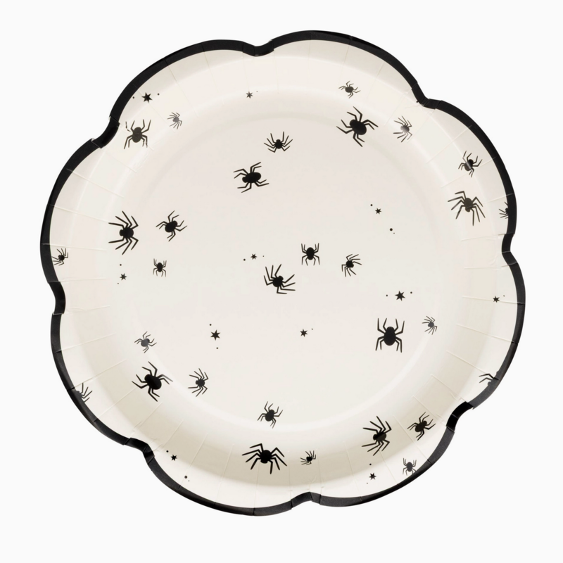 Tiny Spider Paper Plates