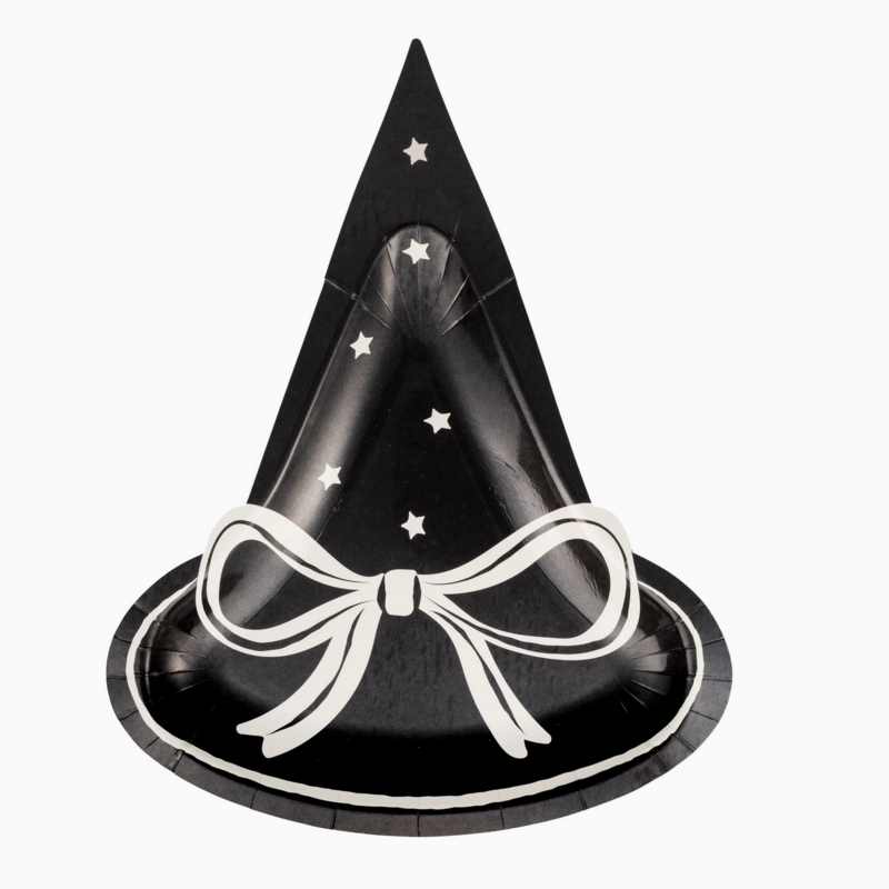 Witch Hat Shaped Paper Plate