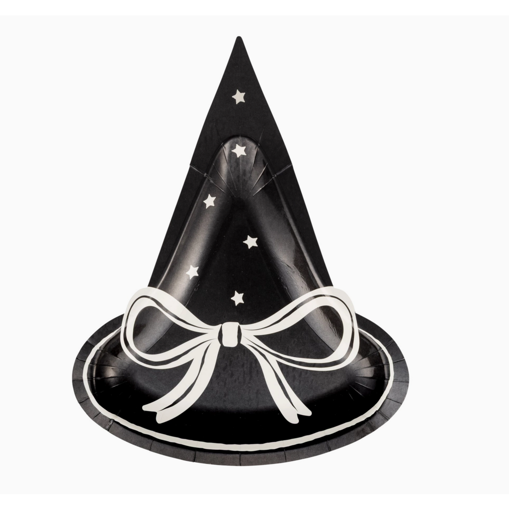 Witch Hat Shaped Paper Plate