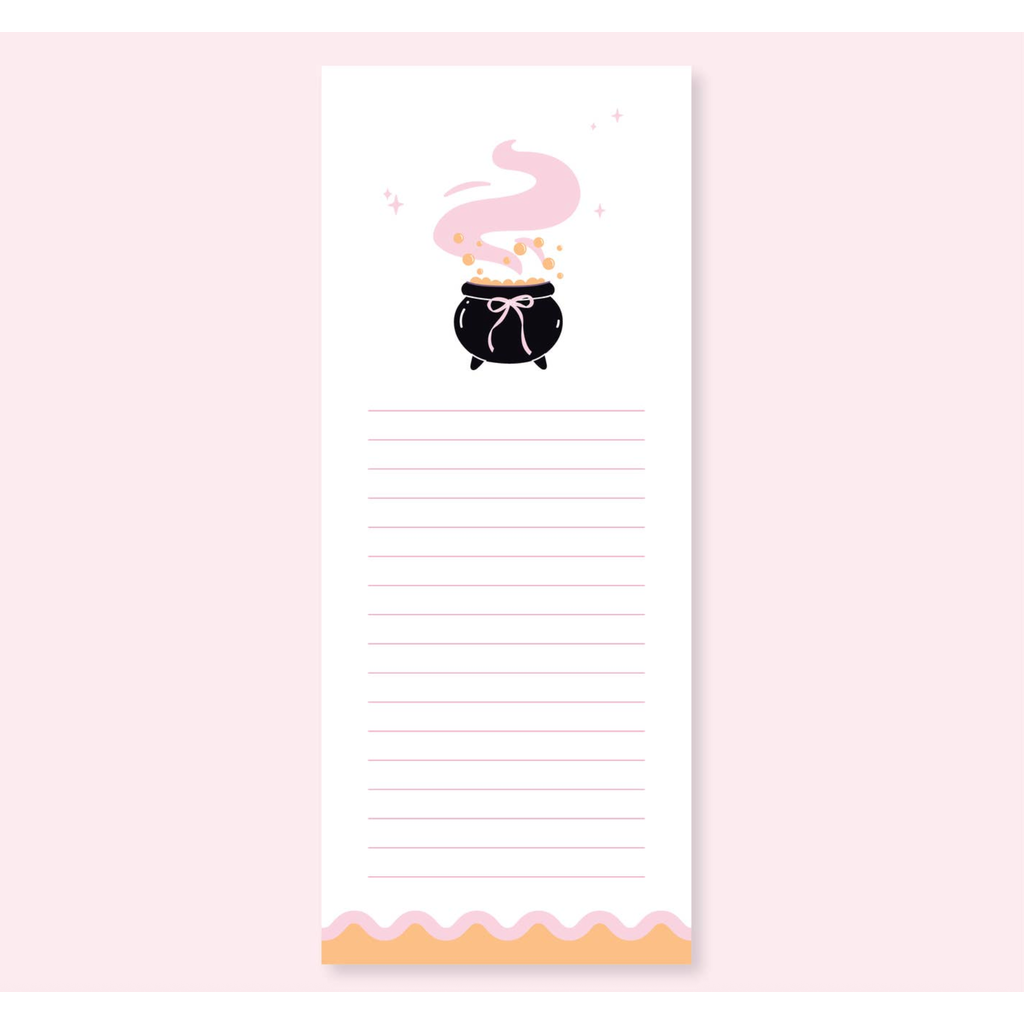 Pretty Potions Halloween Notepad