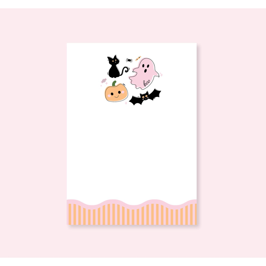 Boo Crew Halloween Notepad