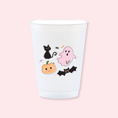 Boo Crew Halloween Frosted Cups - Set of 6