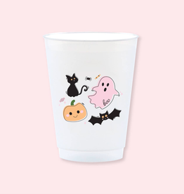 Boo Crew Halloween Frosted Cups - Set of 6