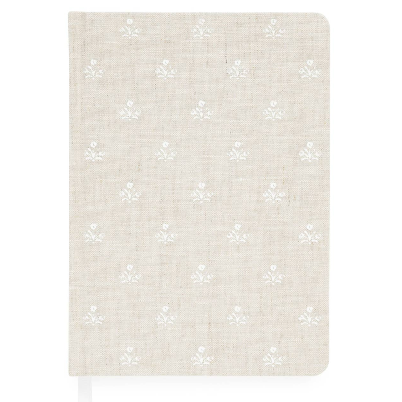 Flax Floral Tailored Journal
