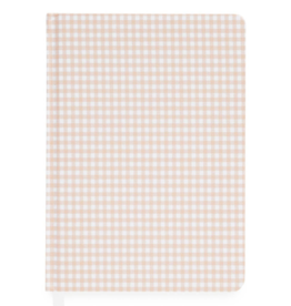 Pink Gingham Tailored Journal