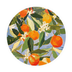 Sunny Oranges Seedlings Coaster
