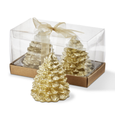 Fir Tree Candles - Set of 2