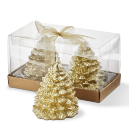 Fir Tree Candles - Set of 2