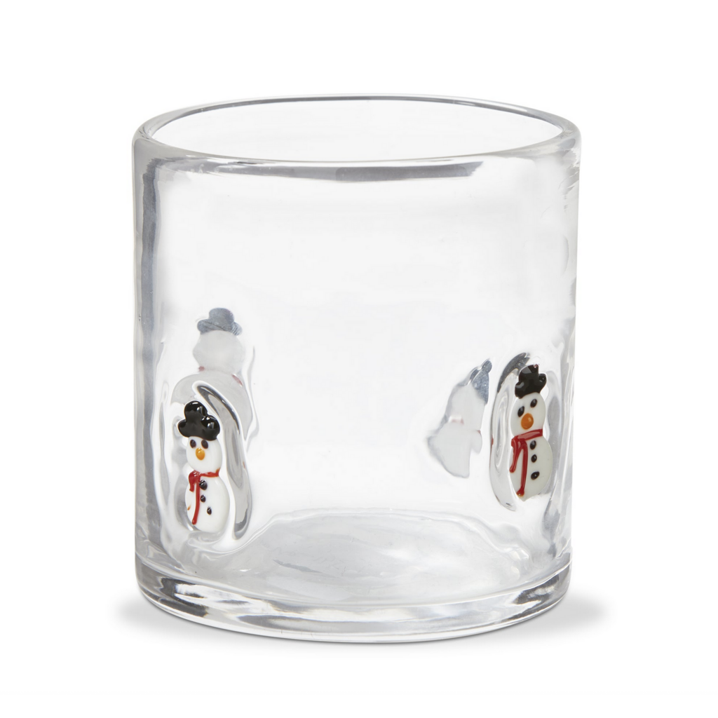 Snowman Glass