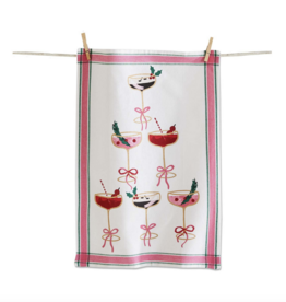 Cocktail Tower Dishtowel