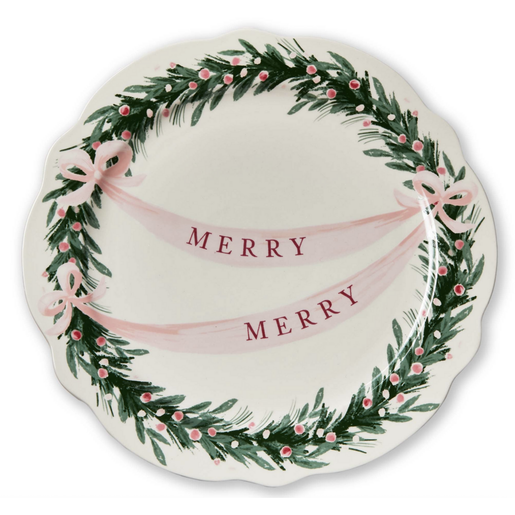 Very Merry Round Platter