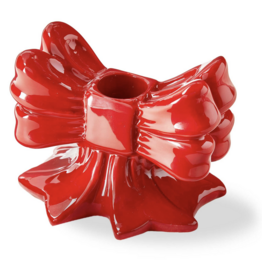 Very Merry Bow Taper Holder