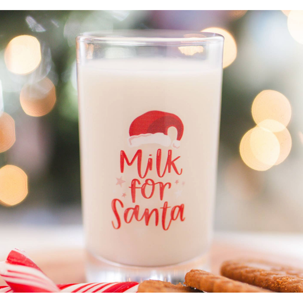 Milk For Santa Mini Juice Glass