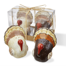 Turkey Salt and Pepper Shakers - Set of 2