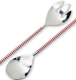 Candy Stripe Serving Utensil Set