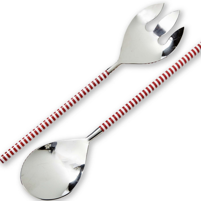 Candy Stripe Serving Utensil Set