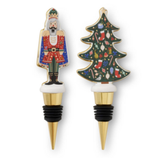 Nutcracker Wine Stopper Set