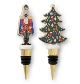Nutcracker Wine Stopper Set