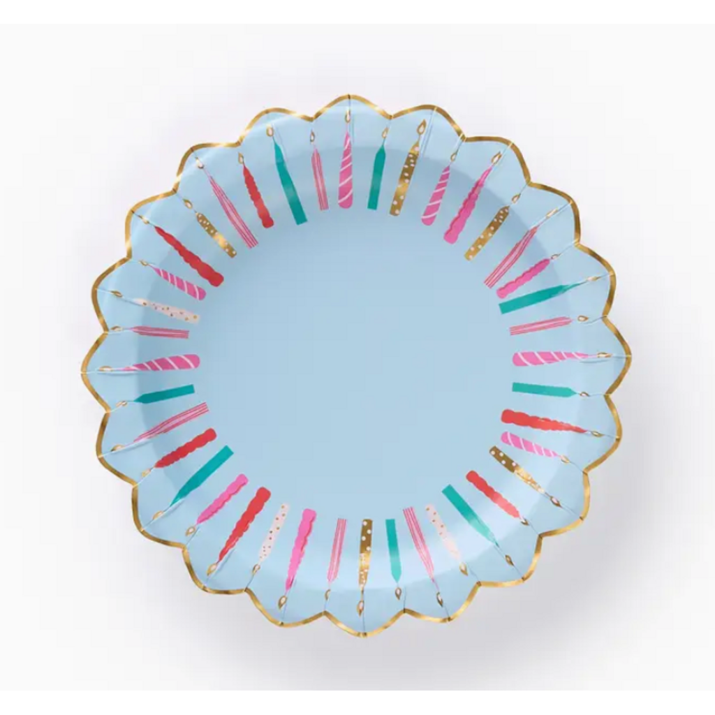 Birthday Wishes Dessert Plate Set