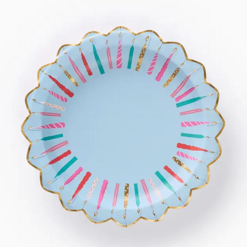 Birthday Wishes Dessert Plate Set