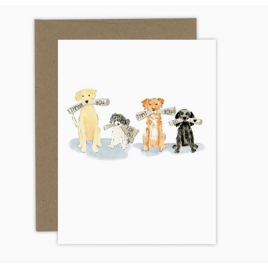 Thank You For All That You Do Card