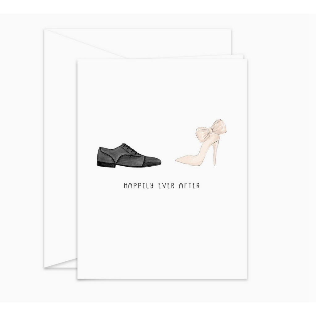Happily Ever After Mr + Mrs Card