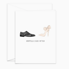 Happily Ever After Mr + Mrs Card